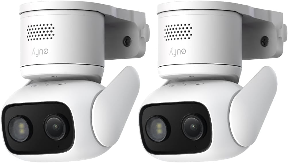 Lot de 2 caméras de surveillance extérieure eufy C31 - Vision nocturne couleur, Compatible HomeBase 3 (Via remise au panier - Vendeur Tiers)