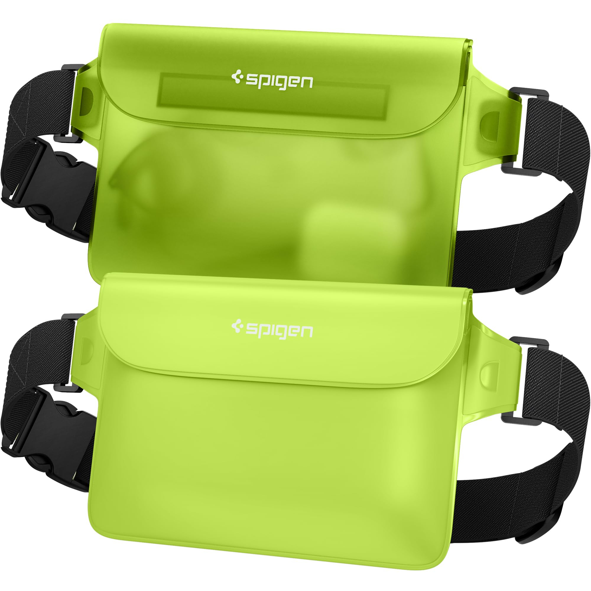 Lot de 2 Sacs Bananes Spigen A620 - Étanches IPX8, Vert Cactus (Vendeur Tiers)