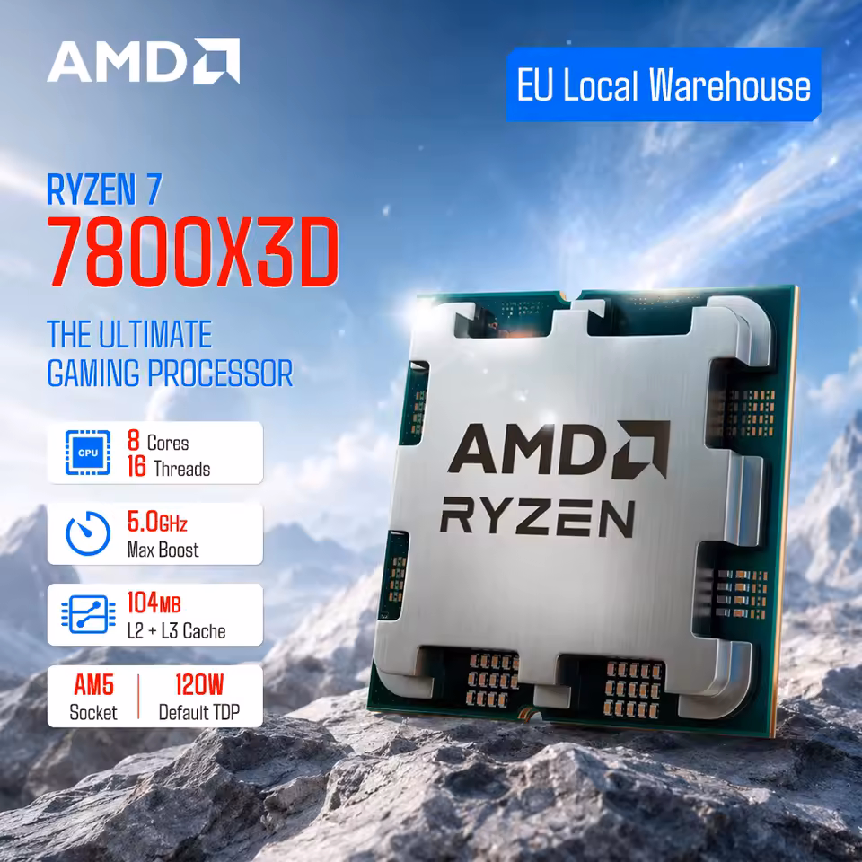 Processeur AMD Ryzen 7 7800X3D - Tray