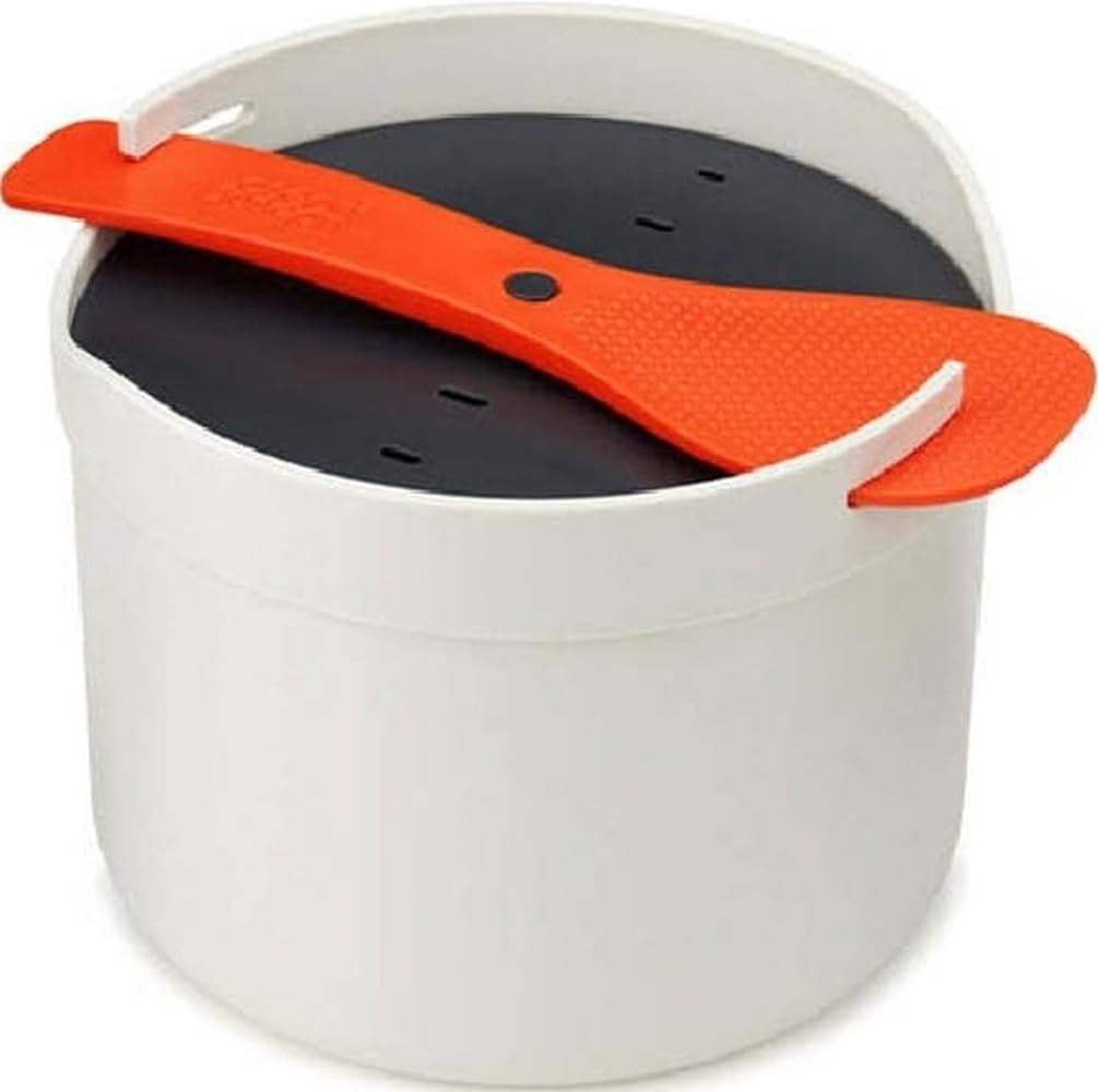 Cuiseur vapeur pour Riz et Céréales au micro-ondes Joseph Joseph M-Cuisine, compatible lave-vaisselle - 2 litres