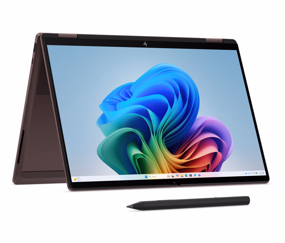 PC Portable 2en1 HP OmniBook X Flip 14-kc0013nf - OLED 3K 120Hz Tactile, Ryzen AI 9 465, AMD Radeon 880M, 32 Go RAM, 1 To SSD