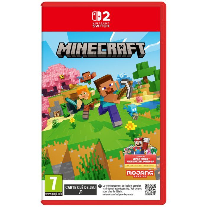 [Précommande] Minecraft + Super Mario Pack Spécial Mash-up • Jeu Nintendo Switch 2