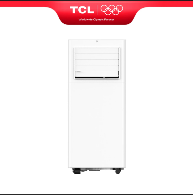 Climatiseur Mobile TCL 9000 BTU - Kit pour fenêtre coulissante inclus, Classe A
