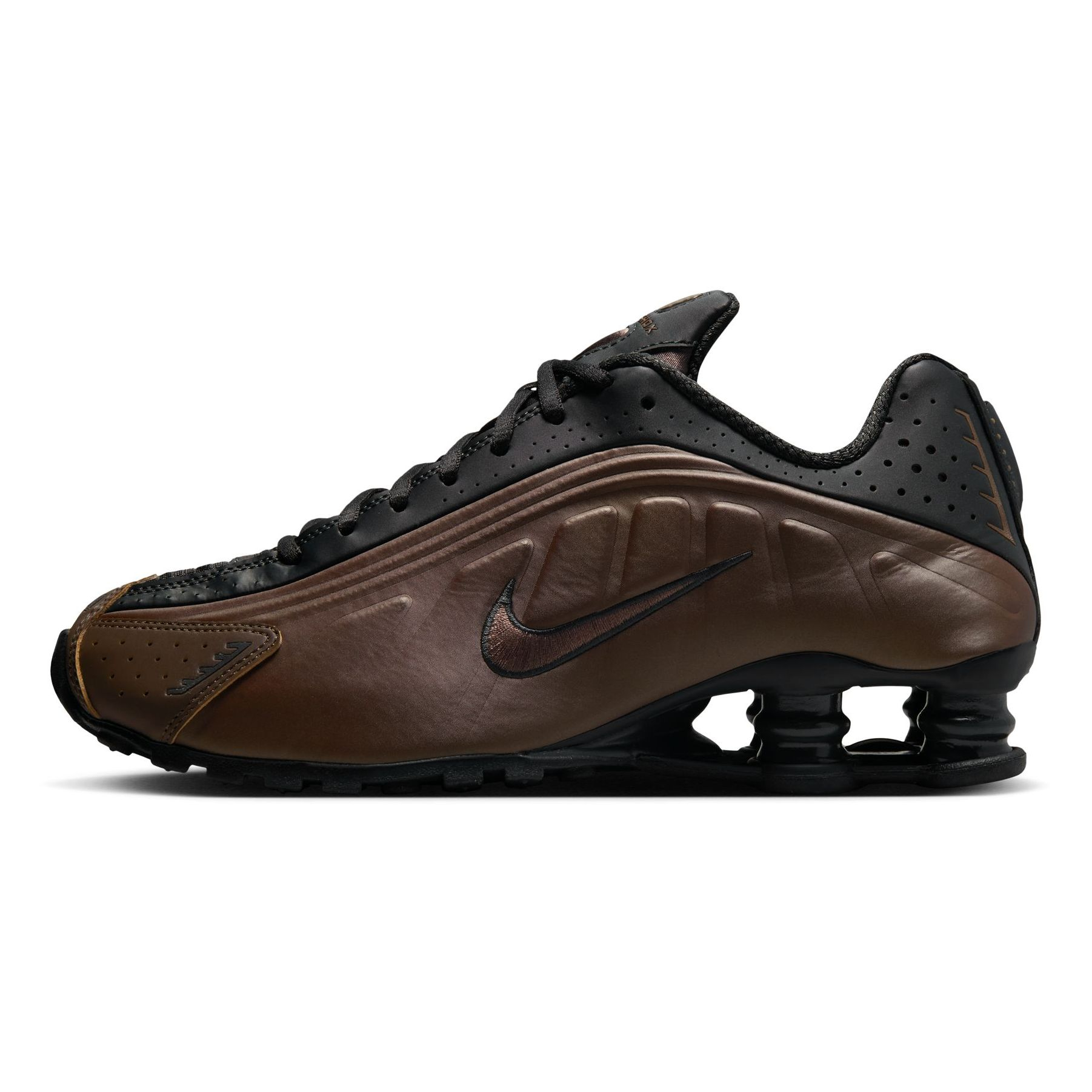 Chaussures Nike Shox R4 - noir et marron, du 36 au 39