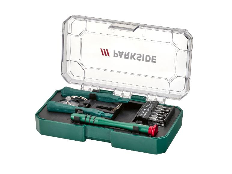 Kit de Réparation Smartphone Parkside - 18 pièces, embouts de précision, ventouse, outils d’ouverture