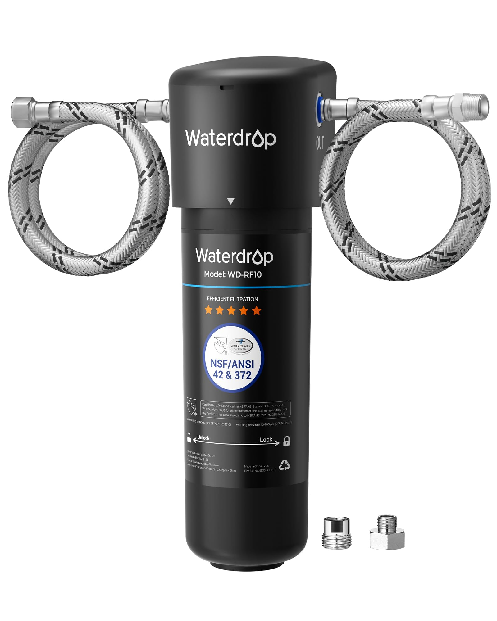 Système de Filtre à Eau Sous Évier Waterdrop 10UA (via remise au panier - vendeur tiers)