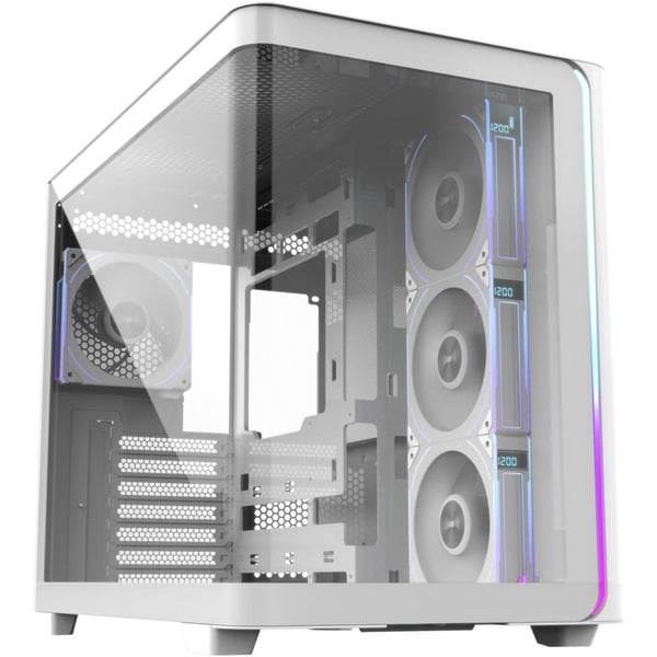 Boîtier PC FSP M580-WP - Midi Tower, Blanc