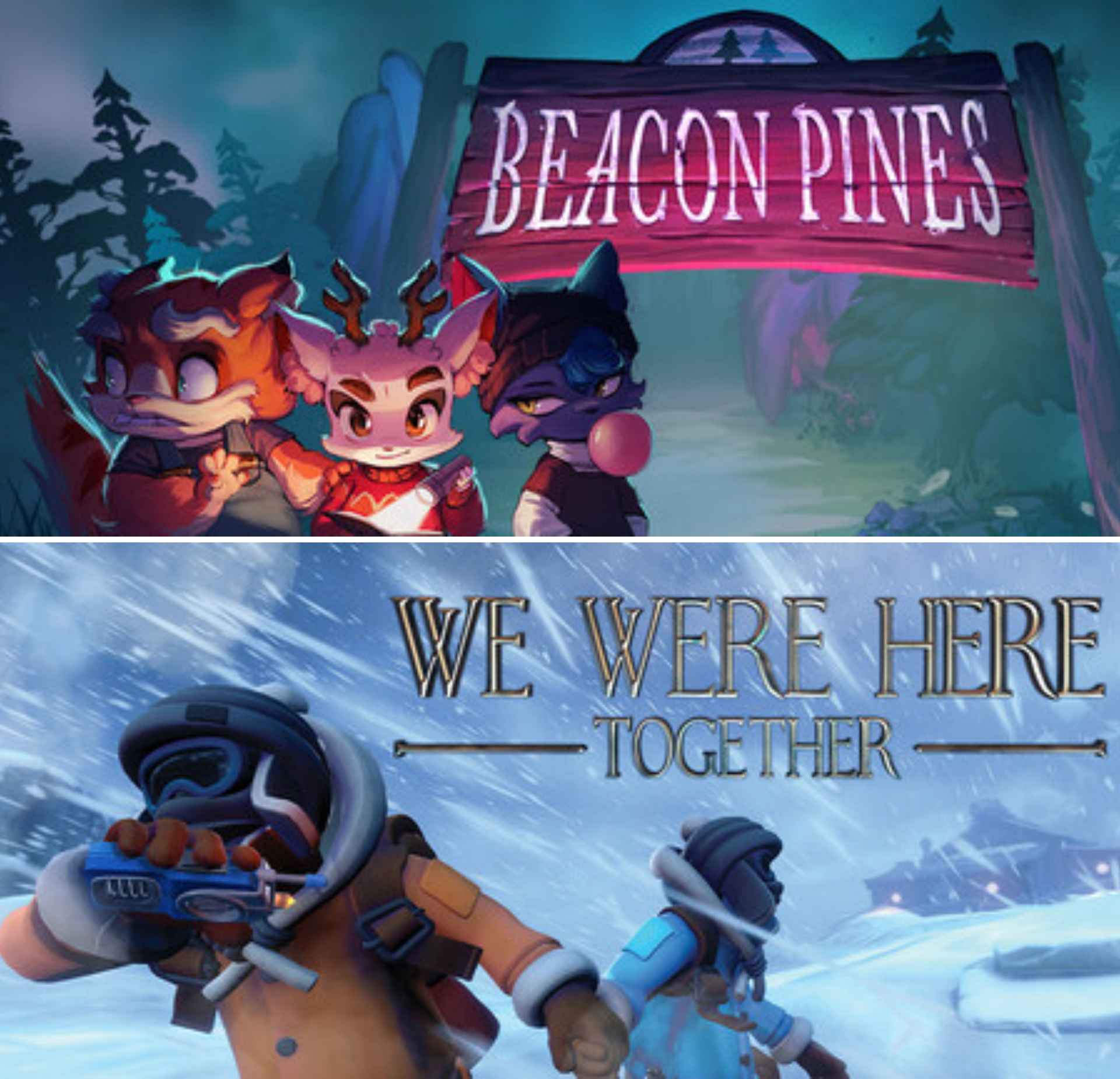 Beacon Pines et We Were Here Together gratuits sur PC (Dématérialisé - Epic Games)