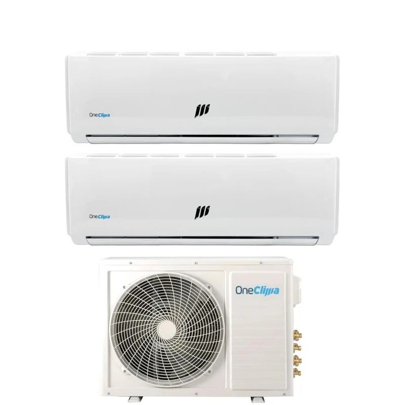 Climatiseur réversible bi-split OneClima Pro 9+12 (MLT14x2/Y24) - 2 x unités intérieures, 9000 + 12000 BTU, A++/A+ (climaconvenienza.it)