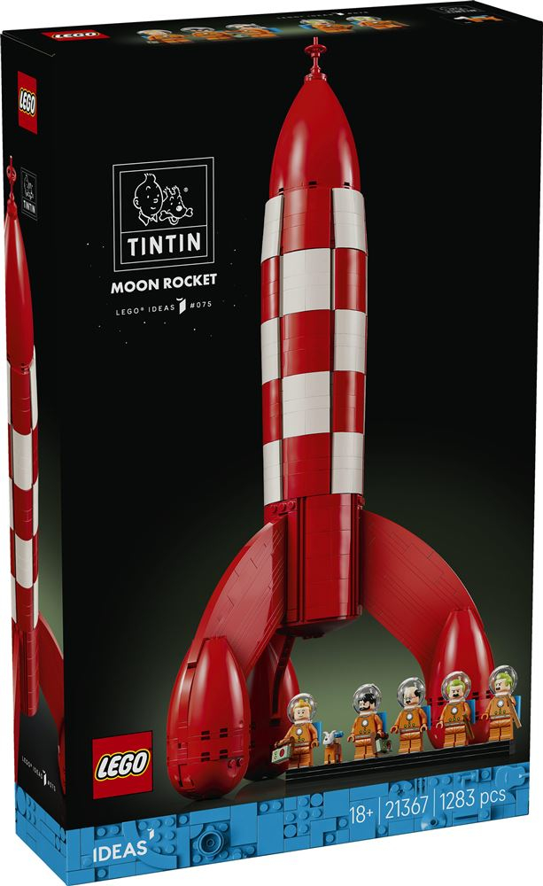 LEGO Ideas 21367 La fusée de Tintin