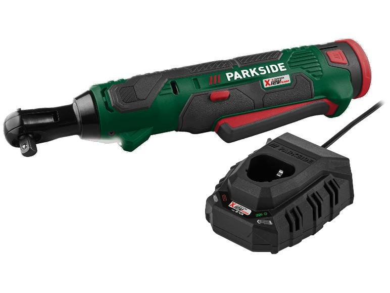 Set Clé à Cliquet sans fil Parkside PAR 12 B1 + Batterie + Chargeur, 12 V (Via Coupon)