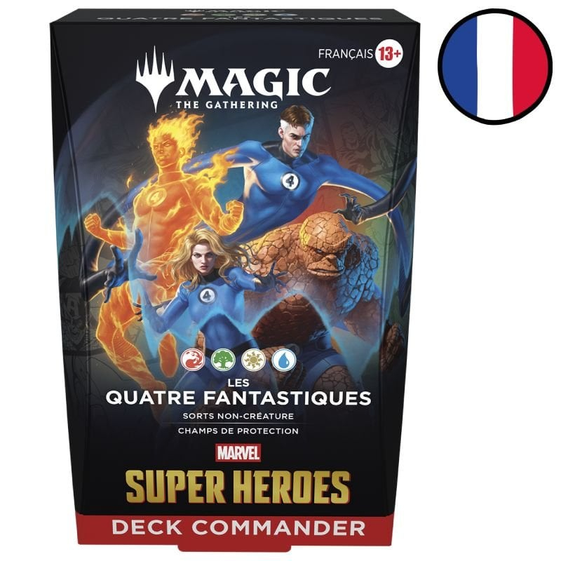Deck Magic The Gathering Commander Marvel Super Heroes - Les Quatre Fantastiques