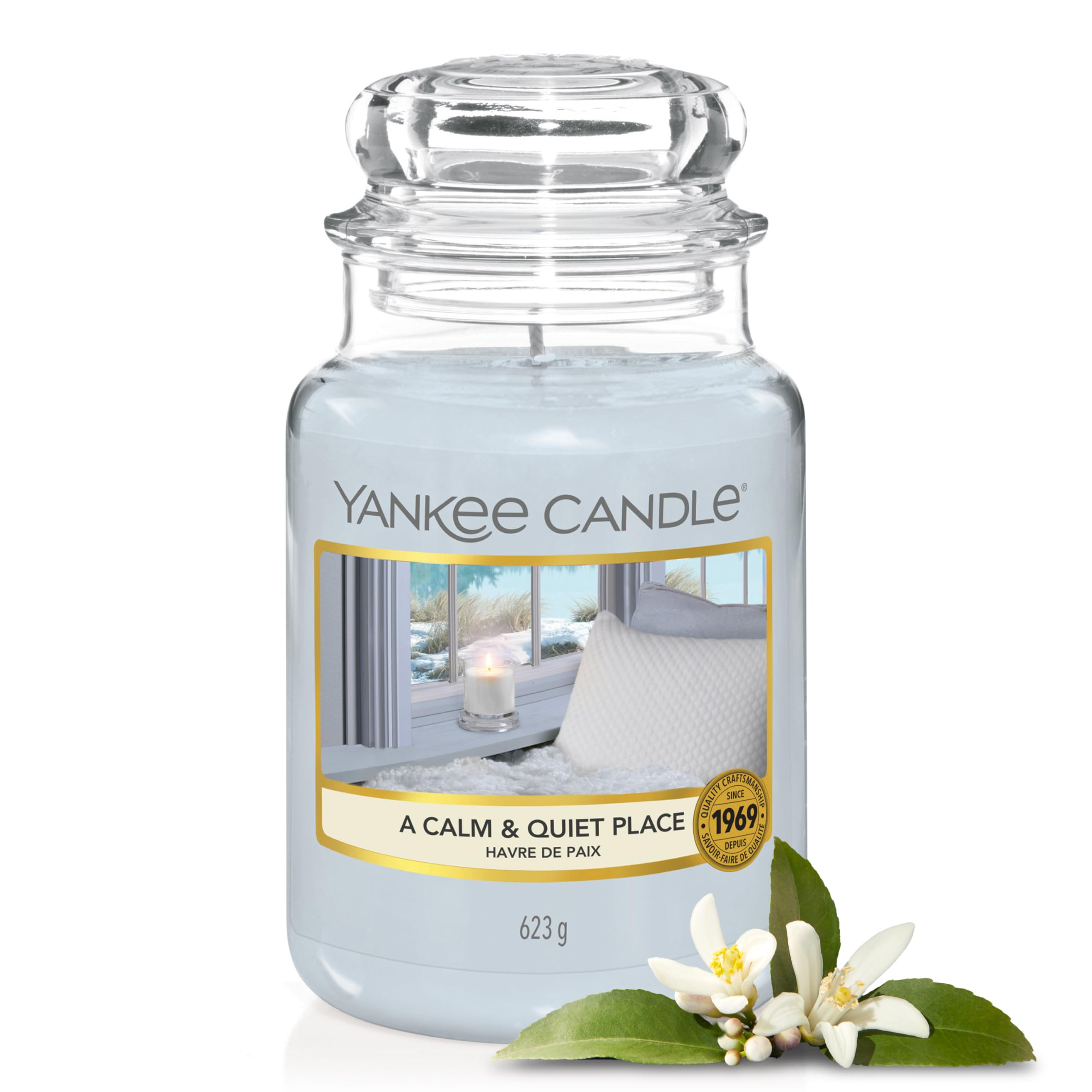 Bougie parfumée Yankee Candle Havre de paix - 623g